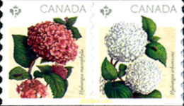 565886 MNH CANADA 2016 HORTENSIAS - Sonstige & Ohne Zuordnung