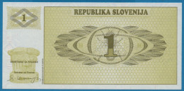 SLOVENIA 1 TOLAR 1990 # 90321840 P# 1 - Slowenien