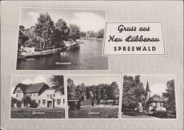 D-03222 Lübbenau - Alte Ansichten - Hauptspree - Gasthaus - Schleuse - Kirche - Nice Stamp - Lübbenau