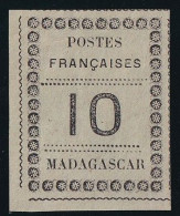 Madagascar N°9 - Neuf Sans Gomme - Léger Pelurage Sinon TB - Ungebraucht