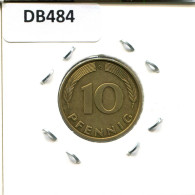 10 PFENNIG 1992 G BRD DEUTSCHLAND Münze GERMANY #DB484.D - 10 Pfennig