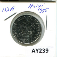 20 CENTIMES 1995 HAITI Münze #AY239.2.D - Haiti