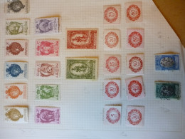 LIECHTENSTEIN MINT HINGED/USED STAMPS ON ALBUM PAGE - Andere & Zonder Classificatie