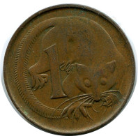 1 CENT 1966 AUSTRALIE AUSTRALIA Pièce #AR909.F - Cent