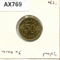 50 AURAR 1970 ISLANDIA ICELAND Moneda #AX769.E - Iceland