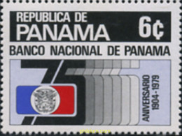 160611 MNH PANAMA 1979 75 ANIVERSARIO DE LA BANCA NACIONAL DE PANAMA - Panama