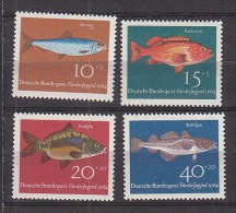 N3173 - ALLEMAGNE FEDERALE BUND Yv N°284/87 ** POISSONS FISH - Ungebraucht