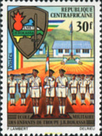 194880 MNH CENTROAFRICANA 1972 ESCUELA MILITAR - Otros & Sin Clasificación