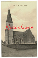 Alken Kerk Eglise Geanimeerd (In Zeer Goede Staat) - Alken