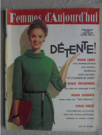 Ancien - Revue Femmes D'Aujourd'hui N° 977 - 23 Janvier 1964 - Lifestyle & Mode
