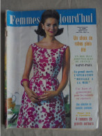 Ancien - Revue Femmes D'Aujourd'hui N° 1000 - 2 Juillet 1964 - Moda