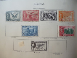 SARAWAK KING GEORGE VI USED OR MH STAMPS - Sarawak (...-1963)