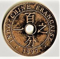 INDO CHINE FRANCAISE / 1 CENT / 1897 A - French Indochina