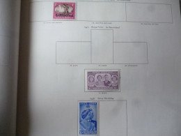 BECHUANALAND KING GEORGE VI USED OR MH STAMPS - Otros & Sin Clasificación