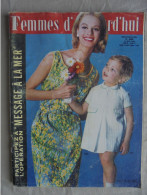 Ancien - Revue Femmes D'Aujourd'hui N° 993 - 14 Mai 1964 - Fashion