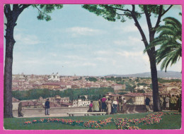 290455 / Italy - Roma (Rome) - Veduta Panoramica Dal Gianicolo People PC 213 Italia Italie Italien Italie - Mehransichten, Panoramakarten