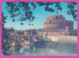 290479 / Italy - Roma (Rome) - Bridge Elio River Mausoleum Of Hadrian, Usually Known As Castel Sant'Angelo PC 495 Italia - Pontes