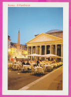 290493 / Italy - Roma (Rome) - Pantheon Former Roman Temple Catholic Church Summer Restaurant PC 12/31 Italia Italie - Bar, Alberghi & Ristoranti