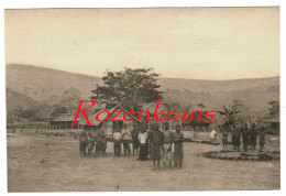 Belgisch Congo Belge Elèves Ecole Rurale Dorpsschool Mission Des Jésuites Au Kwango CPA Missionary Jezuieten - Belgian Congo