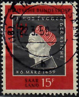 1959 Jakob Fugger Mi 445 / YT 427 / Sc 319 Gestempelt / Oblitéré / Used [zro] - Gebraucht