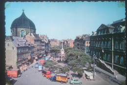 ►  LIEGE. Place Du Marché. Camion Rouge  Transport MARECHAL & Fils Flémalle-Grande 60s - Flémalle