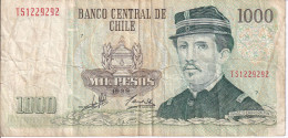 BILLETE DE CHILE DE 1000 PESOS DEL AÑO 1999  (BANK NOTE) - Chili