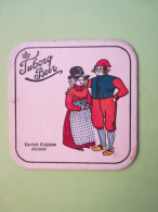 Posavasos Antiguo Cerveza Tuborg Beer Danish Folklore Jutland King Dancing - Alcools