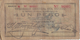 BILLETE DE MEXICO DE 25 CENTAVOS DEL AÑO 1913  DE CHIHUAHUA (BANKNOTE) PANCHO VILLA - Mexico