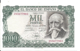 ESPAGNE 1000 PESETAS 1971 VF+ P 154 - 1000 Peseten