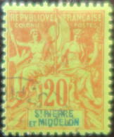 R2141/125 - 1892 - S.P.M. - N°65 Oblitéré - Usados