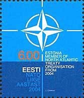 Estonia Estland 2004 Estonia In NATO Stamp Mint - NATO