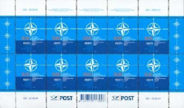 Estonia Estland 2004 Estonia In NATO Sheetlet Mint - NATO