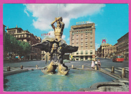 290507 / Italy - Roma (Rome) - Fontana Del Tritone By Gian Lorenzo Bernini Barberini Square Sina Bernini Bristol PC 3030 - Bars, Hotels & Restaurants