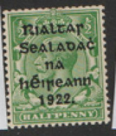 Ireland  1922  SG 30  1/2d  Mounted Mint - Neufs