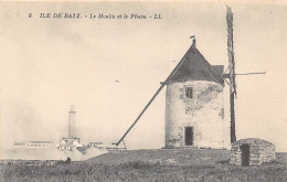 Ile De Batz       29         Le Moulin Et Le Phare     N° 8  (voir Scan) - Ile-de-Batz