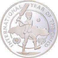 Monnaie, Jamaïque, 10 Dollars, 1979, Unicef, SPL, Argent - Jamaique
