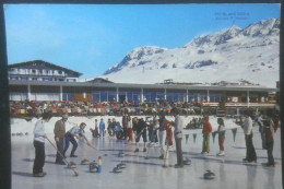 ► (38)    L'Alpe D'Huez, Edts André 38 H 18, La Patinoire, Curling - Arrivée Du 3ème Tronçon - Sports D'hiver