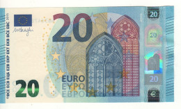 20 EURO  "France"   DRAGHI   U 025 G2   UB5647804319 /  FDS - UNC - 20 Euro