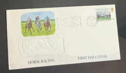 (1 Q 24 A) UK FDC - (1 Cover) 1979 Horse Racing - 1971-1980 Decimal Issues