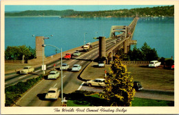 Washington Seattle Lake Washington The World's Longest Floating Bridge - Seattle