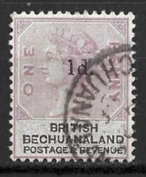 BECHUANALAND......QUEEN VICTORIA...(1837-01..).." 1888.."......1d.........SG22......CDS......VFU.... - 1885-1964 Protectorat Du Bechuanaland