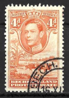 BECHUANALAND....KING GEORGE VI...(1936-52..).....4d........SG123....... CDS.....VFU... - 1885-1964 Bechuanaland Protettorato