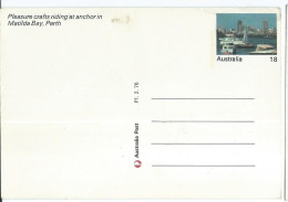 Australia > Postal Stationery 1976,Perth Postcard - Enteros Postales