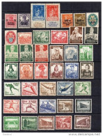 2707 - GERMANY - SEMIPOSTAL COLLECTION MH/MNG - 129 STAMPS + 2 S/S. SC#: B1 / B200. HCV: USD$ 230.00++- SEE 4 SCANS00 - Sammlungen