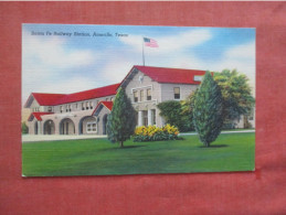 Santa Fe Railway Station.   Amarillo  Texas > Amarillo       ref 6025 - Amarillo