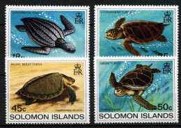 Solomon Islands 1983 MiNr. 485 - 488 Salomoninseln Marine Life, Reptiles, Sea Turtles 4v MNH** 4.70 € - Iles Salomon (...-1978)