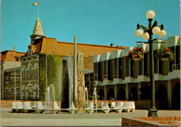 Canada Victoria Centennial Square Showing Centennial Fountain - Victoria