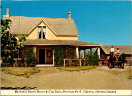 Canada Calgary Heritage Park Burnside Ranch House And Hay Rack - Calgary