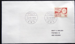 Greenland 1976 LETTER  GODTHÅB  30-9-1976 LAST DAY ( Lot 847 ) - Lettres & Documents
