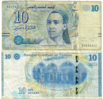 Tunisia 10 Dinars 2013 F - Tunesien